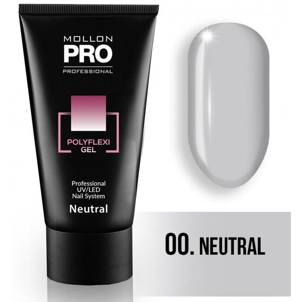 MOLLON PRO POLYFLEXI GEL - 00 NEUTRAL 60ML 1