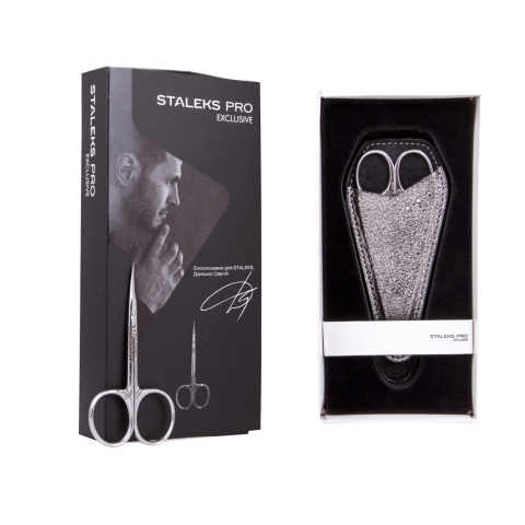 STALEKS S9-10-23 (SX-10/2) PROFESIONÁLNÍ NŮŽKY NA KŮŽIČKU "ZEBRA" 1