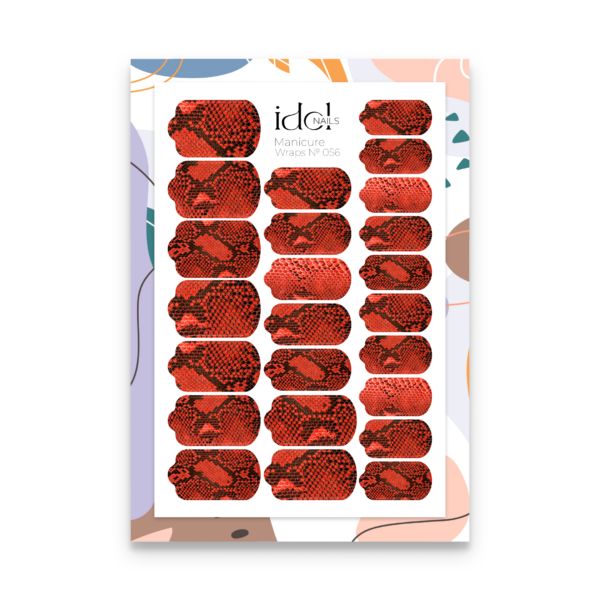 Manicure Wraps #056 Short 1