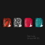 Pedicure Wraps #110 mockup